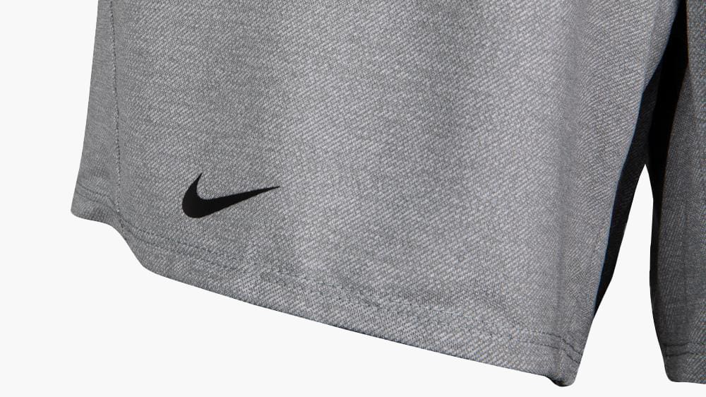 Rogue Nike Womens Attack Shorts Particle Gray Heather Rogue
